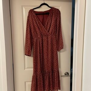 J. Crew Floral Wrap Dress